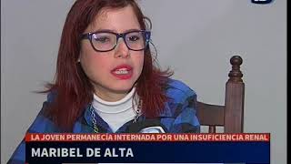 Maribel Oviedo en casa y a la espera de otro trasplante [upl. by Ahgiela]