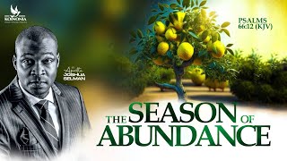 THE SEASON OF ABUNDANCE WITH APOSTLE JOSHUA SELMAN II12II05II2024 [upl. by Grantley]