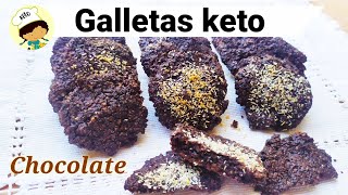 Galletas keto de Chocolate [upl. by Squier301]