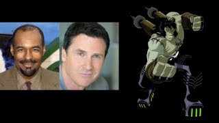 BenvicktorFrankenstrike Voice Comparison Ben 10 [upl. by Kamin]