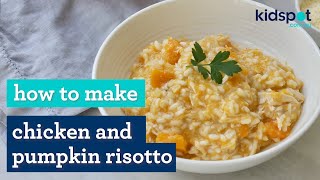 How to make chicken and pumpkin risotto [upl. by Autrey]