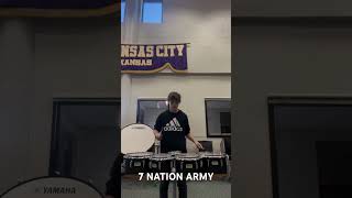 7 nation army on tenor drums [upl. by Aubin]