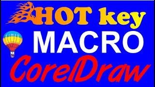 Corel Draw Tips amp Tricks Hot Key MACRO Guide Lines in Center of Page [upl. by Nerha]