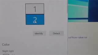 multiple displays atau dual monitor dengan windows 10 [upl. by Kenay770]