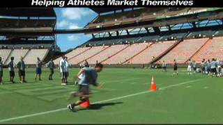 Jaymason Lee 2010 PIAA Football Combine Highlights Aloha Stadium [upl. by Kwarteng]