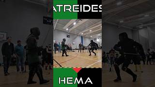 Wessex League Bristol 2024 Fight 6 part 10 final exchange atreides hema longsword tournament [upl. by Ahsikin]