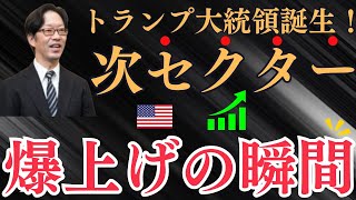 【完全保存版】トランプ大統領誕生！！これから爆上げ連発のセクターはこれだ？！プロの投資家目線で今まさにキテいる成長分野を個別銘柄と共に徹底解説します！決算短信、成長分野、急騰株 [upl. by Leahcimluap]