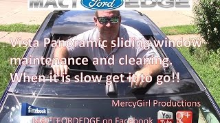 Ford Edge Panoramic Vista Roof Maintenance Part 2 [upl. by Boone]