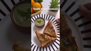 Weight Loss Recipes on the go Ep8 Double Decker Sandwich 🥪 [upl. by Oiliduab]