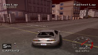 Metropolis Street Racer  Sega Dreamcast Gameplay ReDream Emulated on PC [upl. by Latham]