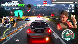 Carx Street PC  NEW UPDATE 103  FIRST Pink SLIP Race FWD vs RWD ONLINE [upl. by Aubrey348]