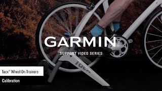 Support Tacx® Wheel On Trainer Calibration [upl. by Nidraj]