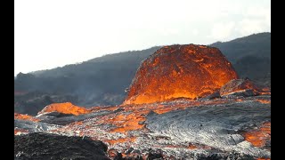 Piton de la Fournaise Eruption du 19 fevrier 2019 [upl. by Onitnas577]