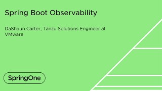 Spring Boot Observability [upl. by Bonnell745]