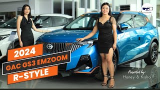 2024 GAC GS3 Emzoom Rstyle  Full Walkaround Review [upl. by Novek815]