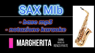 MARGHERITA  swing per SAX MIb [upl. by Placidia]