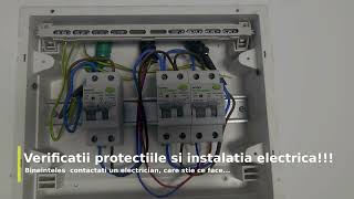 Iata de ce trebuie verificare periodica a tabloului electric  diferential FAIL [upl. by Brnaba665]