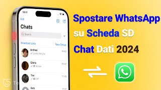 Come Spostare WhatsApp su Scheda SD 2024 Guida [upl. by Tay485]