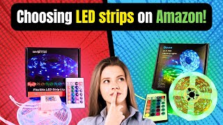 Which LED Strip On Amazon is Best Top 3 Most Popular Brands Compared [upl. by Gabrielle]