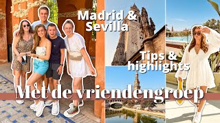 MEGA WARME CITYTRIP SEVILLA amp MADRID 🥵  WEEKVLOG 32  R O S A L I E [upl. by Asirrac]