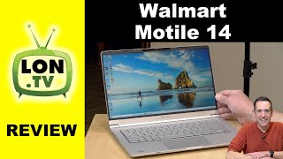 Walmart Motile 14 Laptop Review  Budget Ryzen 14quot Laptop [upl. by Kristal]