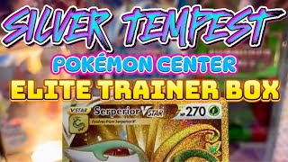 UNBOXING A 2YR OLD SILVER TEMPEST POKÉMON CENTER ELITE TRAINER BOX  BOOSTER PACKS [upl. by Drwde519]