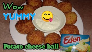 My home made Potato cheese ball  gabmantv5930 potatorecipe cheeserecipes [upl. by Lili24]