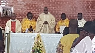 20 ans de sacerdoce du père Charles Koffi homélie du père Vincent de Paul [upl. by Packton866]