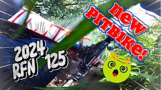 New bike 2024 RFN 125 Trail Riding at Meadow Valley [upl. by Nidorf]