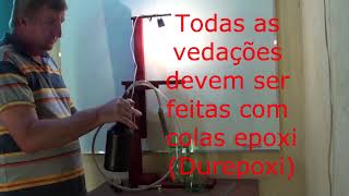 Novo Irrigador Solar Automático Simplificado Parte 1 [upl. by Godden]