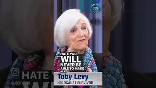 Holocaust survivor Toby Levy on Defending Israel with David Harris  on JBS [upl. by Hadsall793]