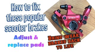 How to fix these popular brakes  Xtech [upl. by Hewe]