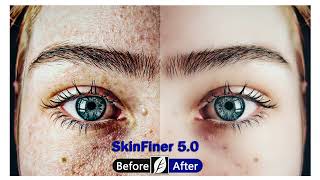 Skin finer plugin 2024  how to use Photoshop plugin  skin finer [upl. by Gratianna]