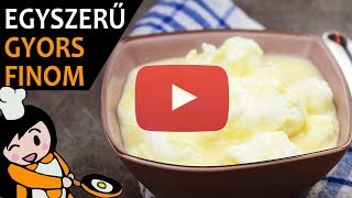 Madártej  Recept Videók [upl. by Blunt]