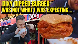 Dixy Chicken Launched A Dipped Burger And It Was NOT What I Was Expecting 😳 [upl. by Anawyt]