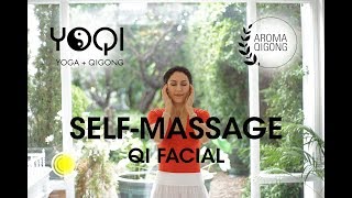 QI FACIAL Selffacial massage with qigong [upl. by Khichabia718]