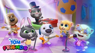 Talking Tom game sing a song Gitar 🎵 I Funny Cartoon video TARZAN TV [upl. by Atiran111]