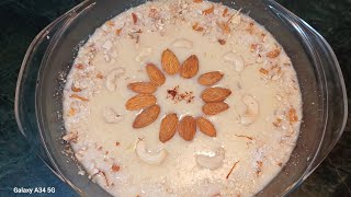 Ek naye tarike se banaye cooker mai shakar Kandi kheer  Easy and delicious kheer recipe [upl. by Auqinahc]