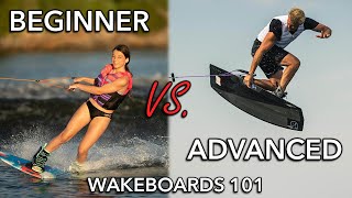 Wakeboards  Beginner vs Advanced Boards  Wakeboarding 101 [upl. by Suhail]