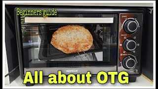 How to use an OTG  oven toaster grill  Electric oven demo  homemade pizza [upl. by Garret637]