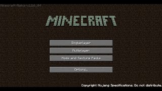 Minecraft Alpha 12604 v2 [upl. by Enniroc495]