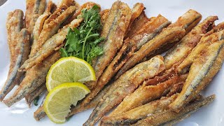 Crispy and Crunchy Fried Smelt You Cant Stop Munching [upl. by Gnouhc]