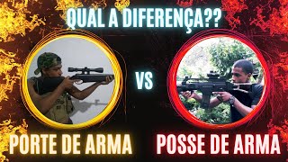 POSSE x PORTE DE ARMA  Saiba qual a diferença 2024 [upl. by Phylis]