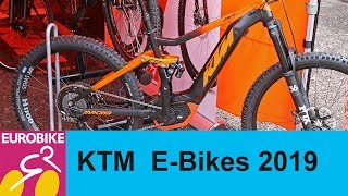 KTM EBikes 2019 Presentation  Eurobike 2018 [upl. by Oirromed529]