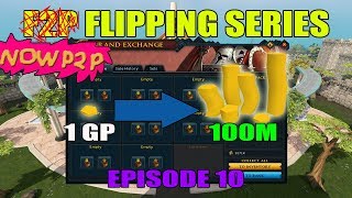 Runescape 3 Flipping Series  1 GP to 100M  Episode 10 [upl. by Garneau]