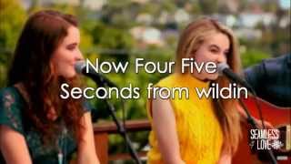 Four Five Seconds  Sabrina Carpenter Lyrics [upl. by Alesiram]