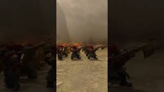 Ranged Units in Total War Chaos Dwarfs shorts totalwar warhammer [upl. by Asil]