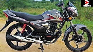 New Honda CB Shine 125 Review Pros Cons Braking Test BikesDinos [upl. by Nosde]