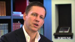 Peter Thiel Monopoly is how to do well in business  Fortune [upl. by Ydnir]