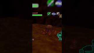 Link got some POWERFUL upgrades  shorts ocarinaoftime gaming meme funny [upl. by Eeleimaj]